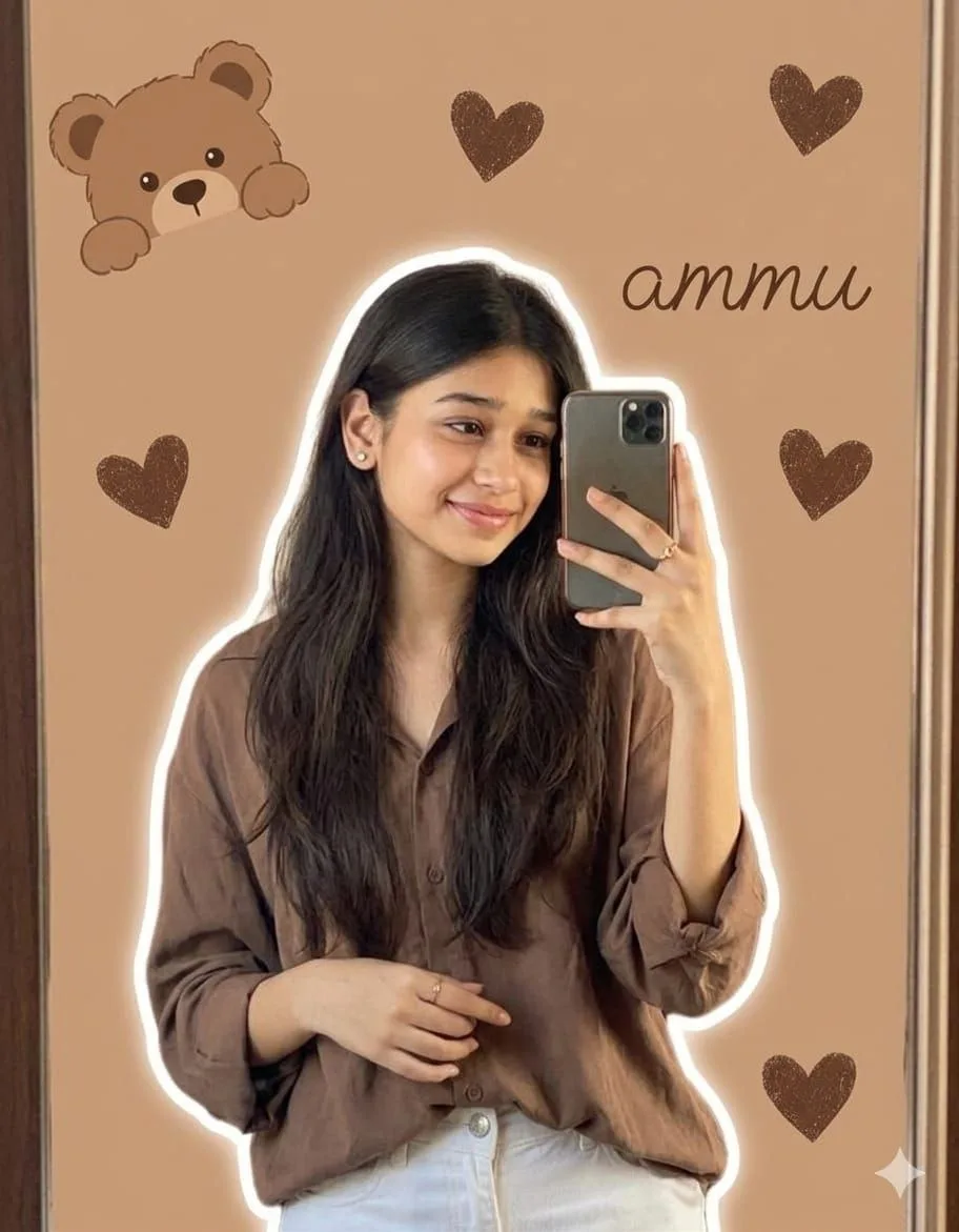 Coffee Mirror Selfie AI Prompt