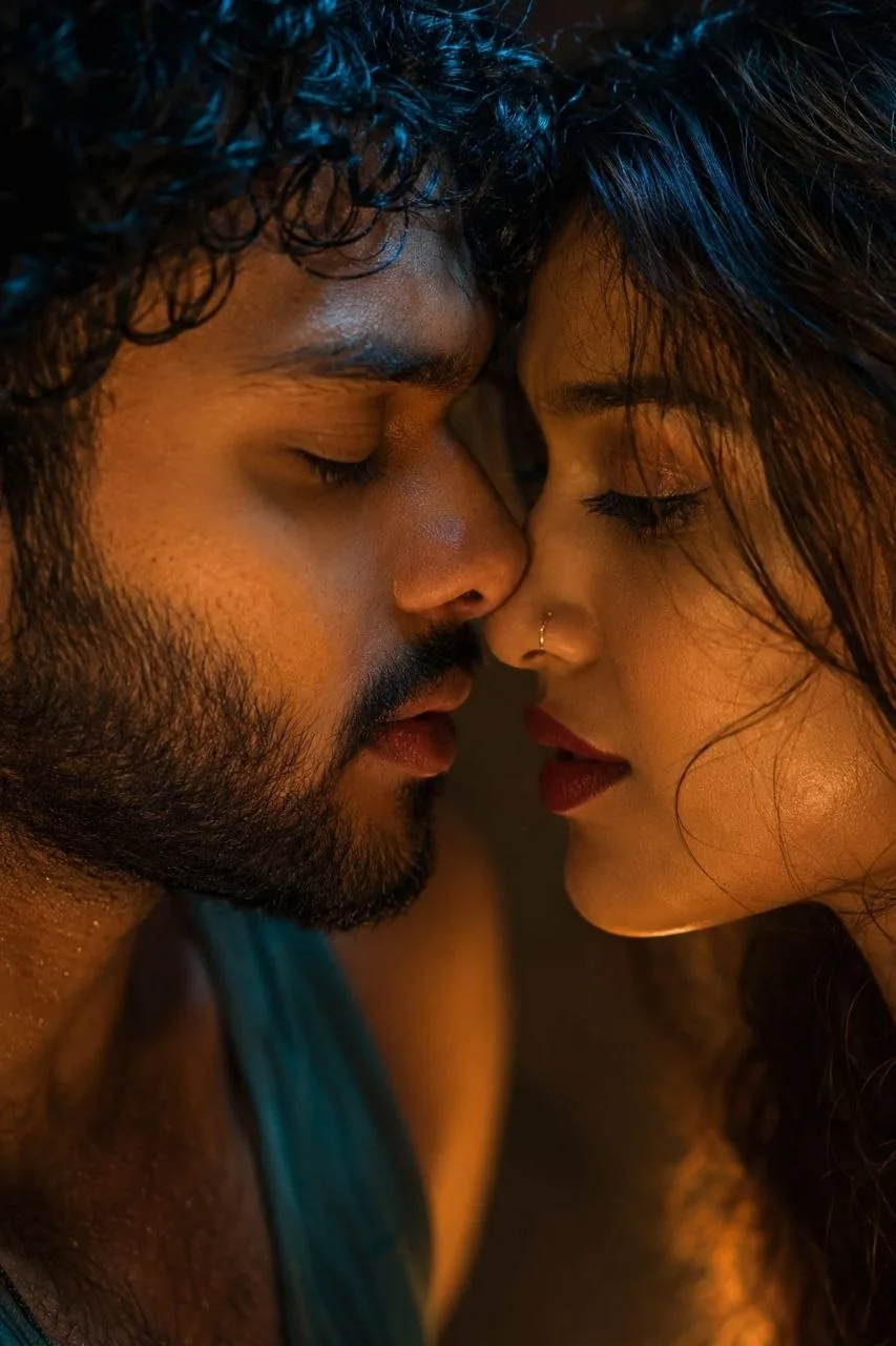 Romantic Close Portrait Prompt♥️