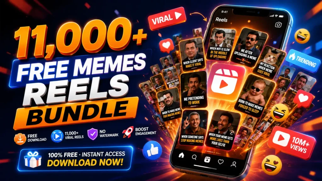 free memes reels bundle