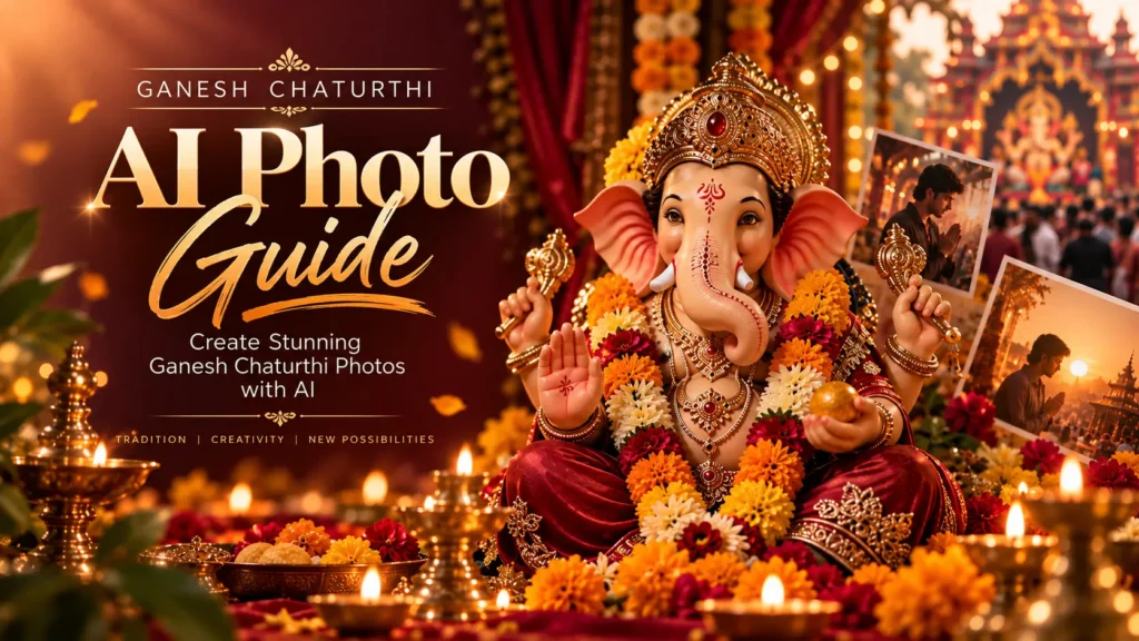 Ganesh Chaturthi AI Photo Prompt Ideas